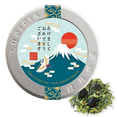 日本直送 Lupicia 祈禱無病息災 抹茶黒豆玄米茶茶葉50g 新年行運發財特輯 Happy New Year 馬年 限定手信