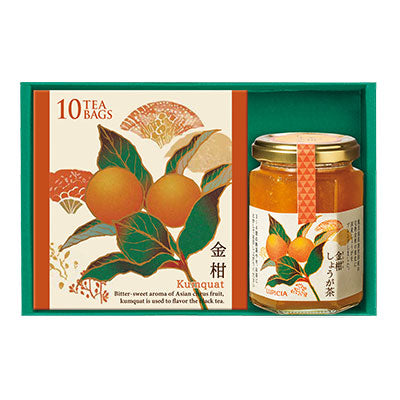 日本直送 Lupicia 紅茶和金柑姜茶「恩惠」禮盒 新年行運發財特輯 Happy New Year 馬年 限定手信