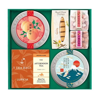 日本直送 Lupicia 3種茶和點心「福果」禮盒 新年行運發財特輯 Happy New Year 馬年 限定手信