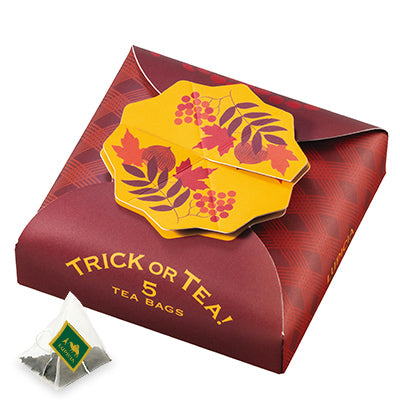 ‼️6/10晚上12點截單‼️日本直送 Lupicia 2026 萬聖節限定「Trick or Tea!」焦糖栗子紅茶（5入三角立體茶包便攜裝）限定手信 Halloween攪鬼特輯 萬聖節