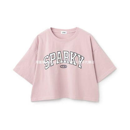 日本童裝 Lovetoxic 字母印花上衣 140-170cm 女童款 夏季 TOPS