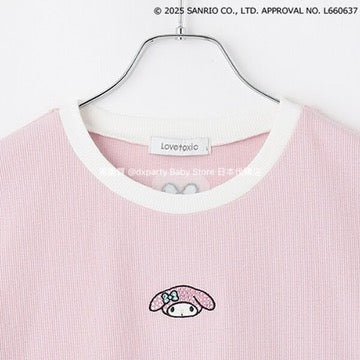Lovetoxic x Sanrio rhinestone print top (140-160cm) for girls (Summer TOPS) 