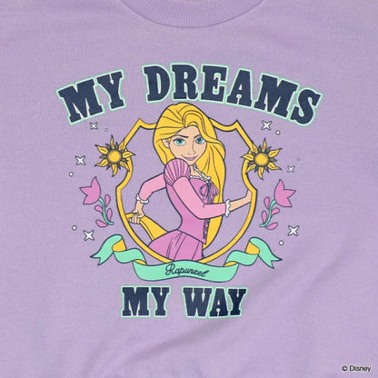 日本童裝 BDL x Disney 公主印花衛衣 100-130cm 女童款 秋季 TOPS