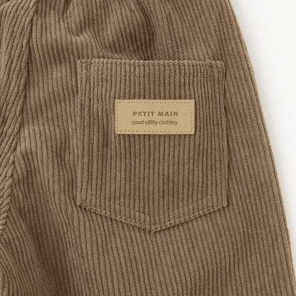 日本童裝 pe#main 燈花絨長褲 80-130cm 男童款 冬季 PANTS