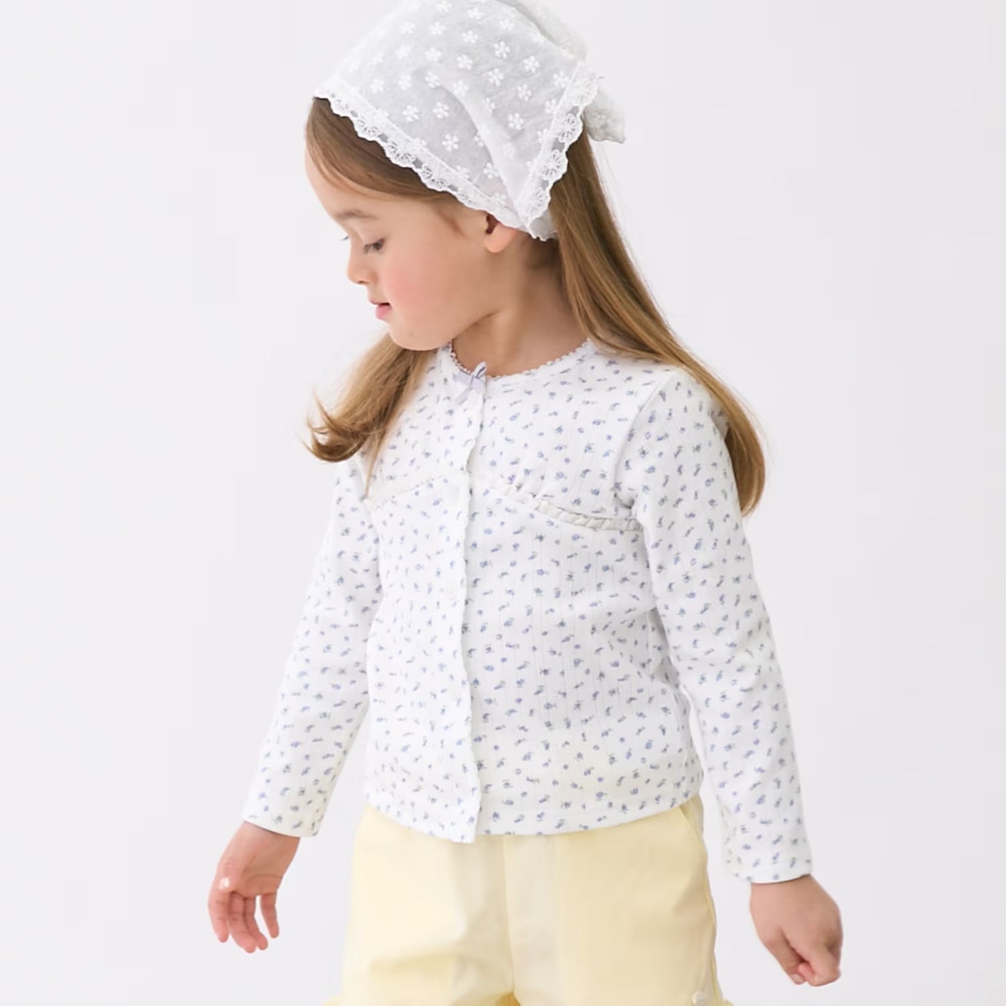 日本童裝 pe#main 防UV 針織外套 80-130cm 女童款 夏季 OUTERWEAR