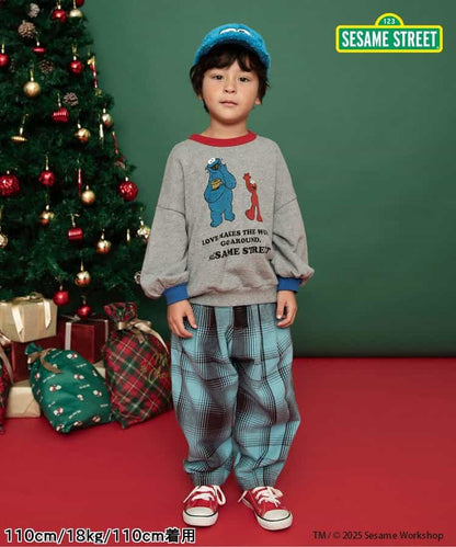 日本童裝 BREEZE x Sesame Street 衛衣 80-140cm 男童款/女童款 冬季 TOPS