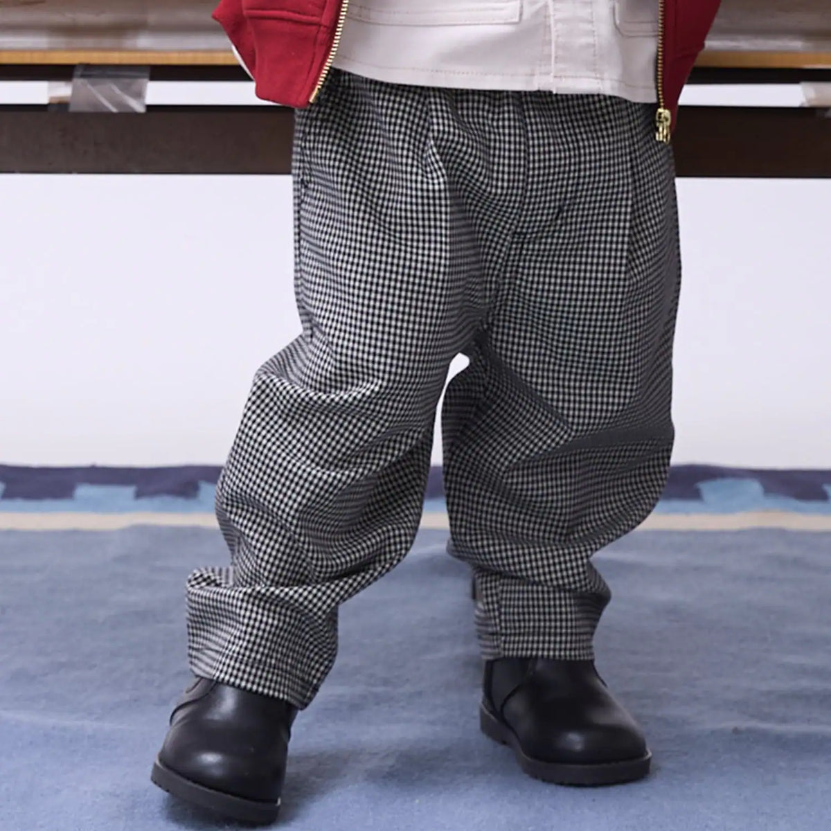 日本童裝 pe#main x【POLO BCS】梭織休閒長褲 80-130cm 男童款 秋季 PANTS