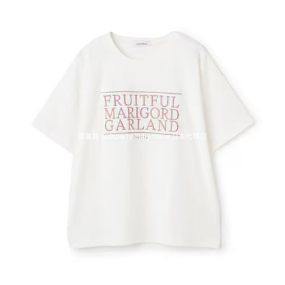日本童裝 Lovetoxic 字母印花上衣 130-160cm 女童款 夏季 TOPS