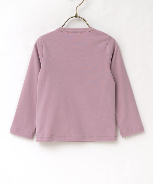 Japanese children's clothing panpantutu tulle bow top 80-150cm girls summer TOPS 