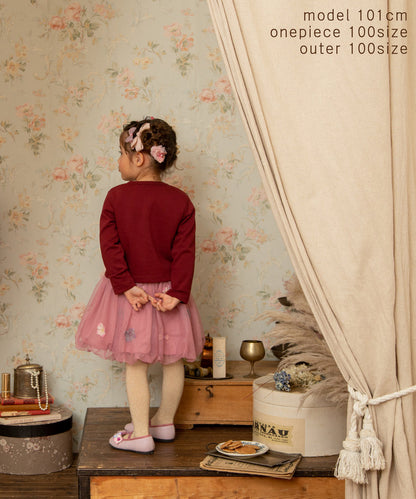 Japanese children's clothing panpantutu bow coat 80-150cm girls summer outerwear 