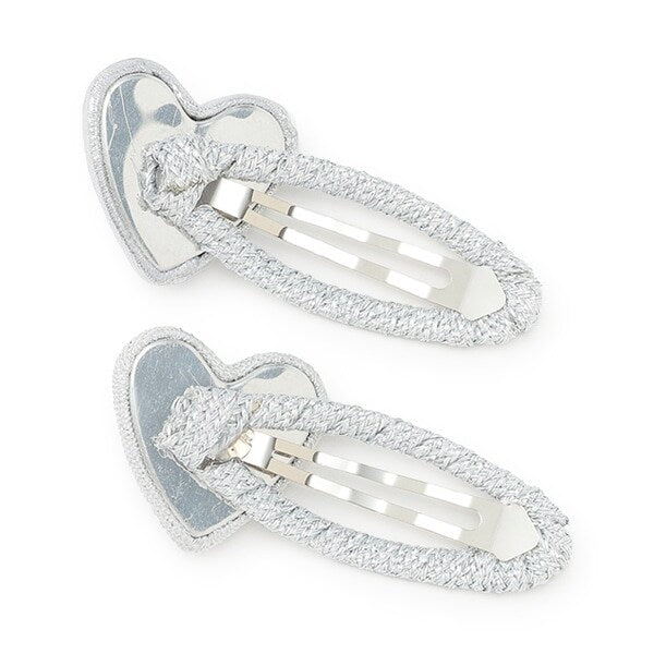 日本直送 Lycee mine 閃亮心形髮夾2件套 手飾/髮飾系列