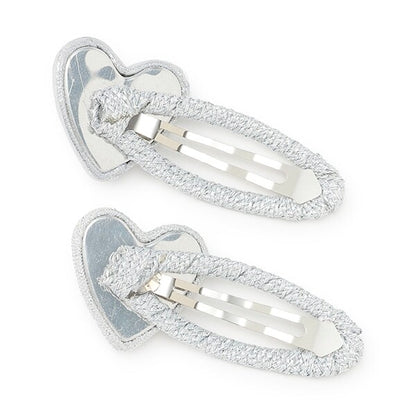 日本直送 Lycee mine 閃亮心形髮夾2件套 手飾/髮飾系列