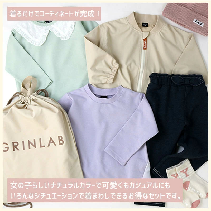 日本直送 GrinLab 福袋7點 80-120cm 女童款 2026年日本新春福袋 福袋不參與$900免運 滿$900可加$25免運 【日本預售：2026年1月1日】