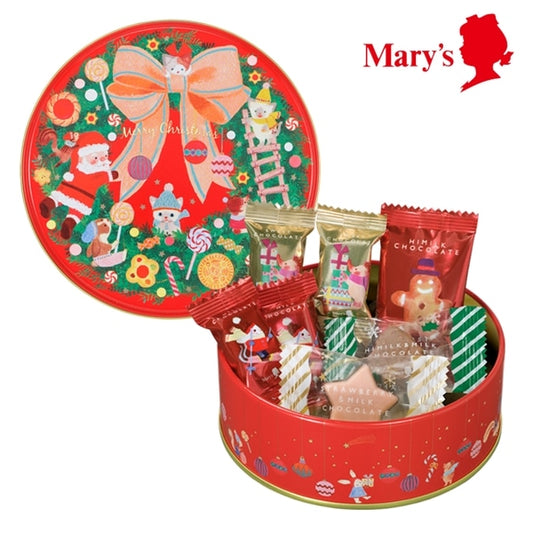 日本直送 Mary's Chocolate 聖誕朱古力禮盒 33g入 聖誕快樂特輯 新年行運發財特輯 Christmas Happy New Year 馬年 限定手信