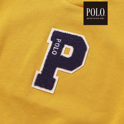 日本童裝  SLAP SLIP x POLO BCS 毛氈貼花衛衣 80-130cm 男童款/女童款 秋季 TOPS
