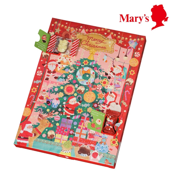 日本直送 Mary's 倒數日曆 26個入 Christmas聖誕季節限定禮盒 聖誕快樂特輯 大人款/兒童款 聖誕倒數日曆 Christmas Advent Calendars 2024