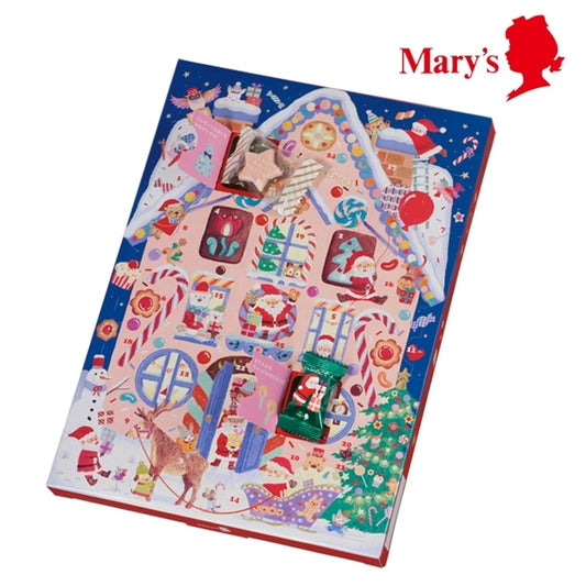 日本直送 Mary's Chocolate 聖誕倒數日曆 26個入  聖誕快樂特輯 新年行運發財特輯 Christmas Happy New Year 馬年 限定手信