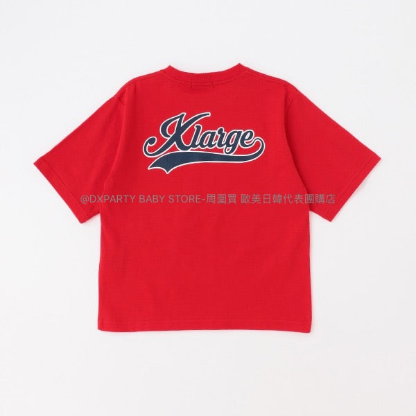 日本童裝 XLARGE KIDS 印花短袖上衣 100-140cm 男童款 夏季 TOPS