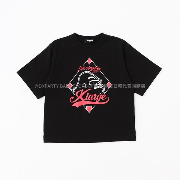 日本童裝 XLARGE KIDS 印花短袖上衣 100-140cm 男童款 夏季 TOPS