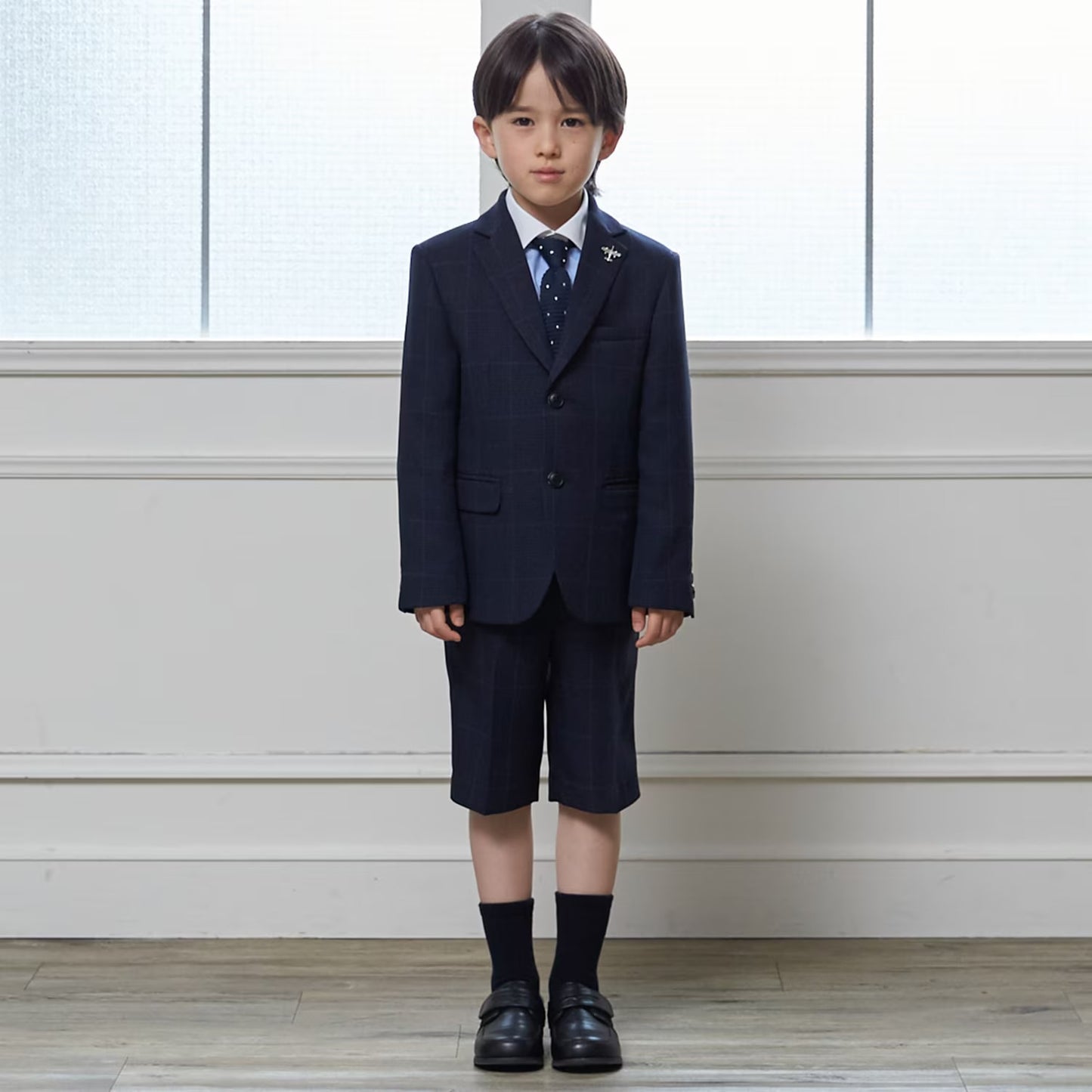 日本童裝 pe#main 禮服三件套裝 110-130cm 男童款 冬季 OUTERWEAR TOPS PANTS 面試/宴會/表演