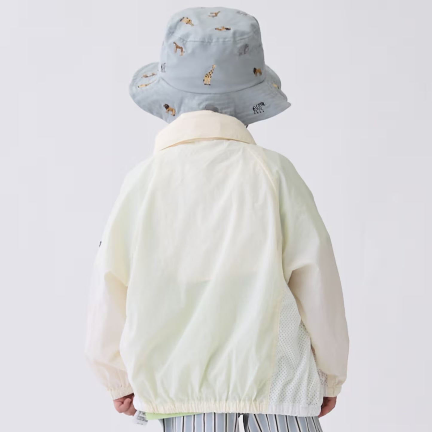 日本童裝 pe#main 薄外套連收納袋 80-130cm 男童款 夏季 OUTERWEAR