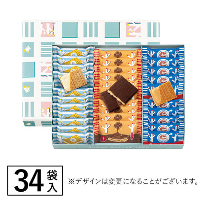 日本直送 SUGAR BUTTER TREE 秋冬限定 精選禮盒 34/46/56個入 新年行運發財特輯 Happy New Year 馬年 限定手信