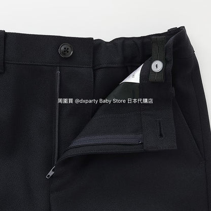 Japanese children's clothing pe#main three-piece suit 110-130cm boys' summer TOPS PANTS OUTERWEAR interview/banquet/performance 