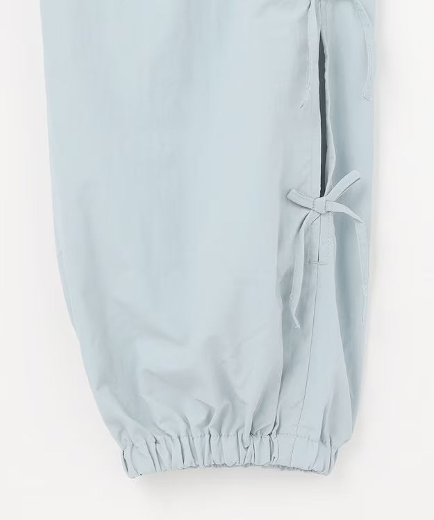 日本童裝 aF#a325 吸水速乾 蝴蝶結工裝長褲 110-160cm 女童款 夏季 PANTS