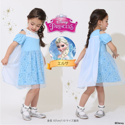 Japanese BDL x Disney Princess Dress 90-130cm Girls Summer Dresses 