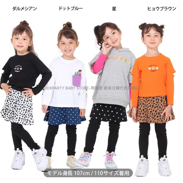 日本童裝 BDL 假兩件打底裙褲 80-150cm 女童款 秋季 SKIRTS PANTS Part 1 百搭單品