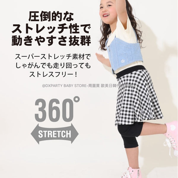 日本童裝 BDL 假兩件七分裙褲 80-150cm 女童款 夏季 SKIRTS PANTS 百搭單品