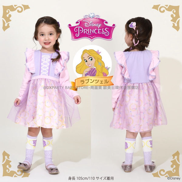 日本童裝 BDL x Disney  公主角色連身裙 90-130cm 女童款 秋季 DRESSES Halloween攪鬼特輯 Cosplay服裝