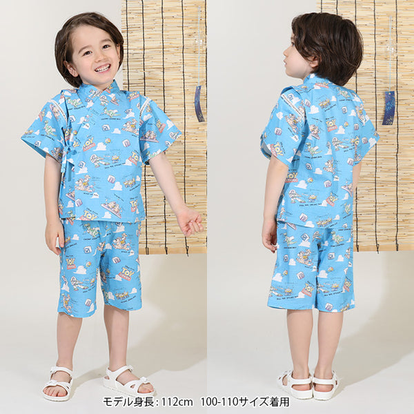 日本童裝 BDL x Disney ToyStory日本甚平 80-130cm 男童款 夏季 日本和服 TOPS PANTS