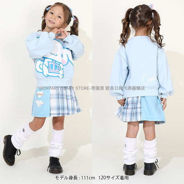 日本童裝 BDL x Sanrio 格仔百摺短裙 80-140cm 女童款 秋季 SKIRTS