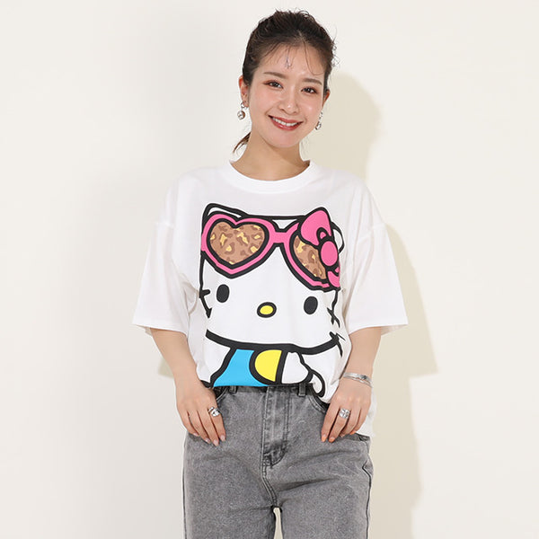 日本童裝 BDL x Sanrio 短袖上衣 S-L 大人款 夏季 TOPS 親子裝