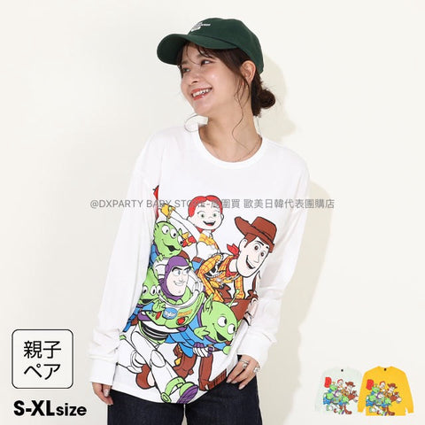 日本童裝 BDL x Disney Toy Story印花上衣 S-XL 大人款 秋季 TOPS 親子裝