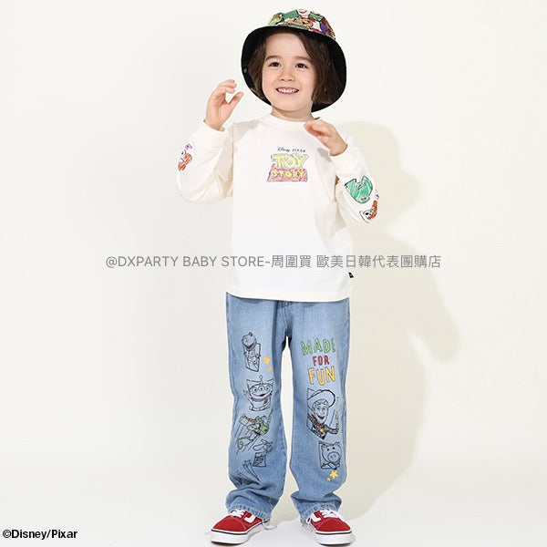 日本童裝 BDL x Disney Toy Story印花手袖上衣 80-150cm 男童款/女童款 秋季 TOPS 親子裝