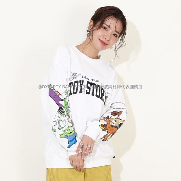 日本童裝 BDL x Disney Toy Story印花手袖上衣 S-XL 大人款 秋季 TOPS 親子裝