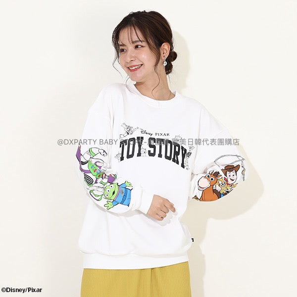 日本童裝 BDL x Disney Toy Story印花手袖上衣 S-XL 大人款 秋季 TOPS 親子裝