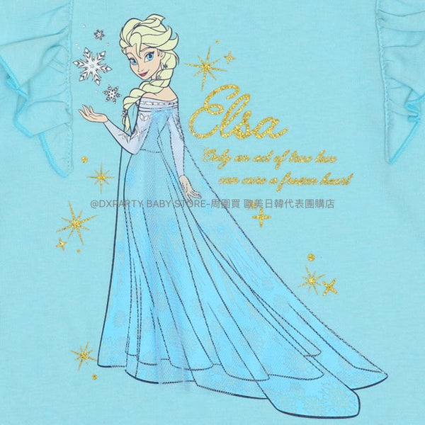 日本童裝 BDL x Disney Princess皺皺袖公主上衣 100-130cm 女童款 秋季 TOPS