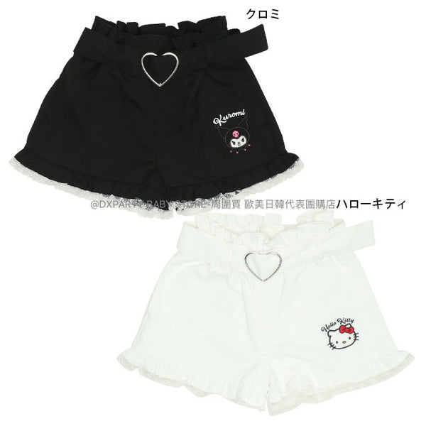 日本童裝 BDL x Sanrio 蕾絲邊短褲 90-140cm 女童款 秋季 PANTS