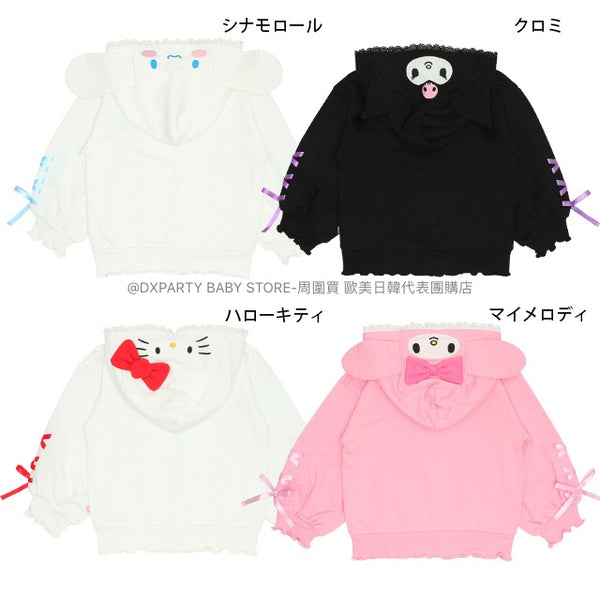 日本童裝 BDL x Sanrio 可愛連帽外套 90-140cm 女童款 秋季 OUTERWEAR