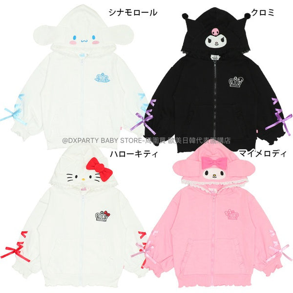 日本童裝 BDL x Sanrio 可愛連帽外套 90-140cm 女童款 秋季 OUTERWEAR