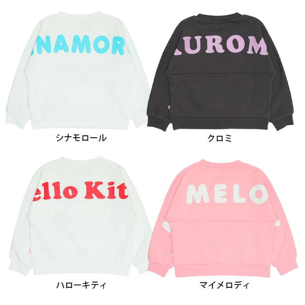 日本童裝 BDL x Sanrio 抓毛上衣 90-140cm 女童款 冬季 TOPS