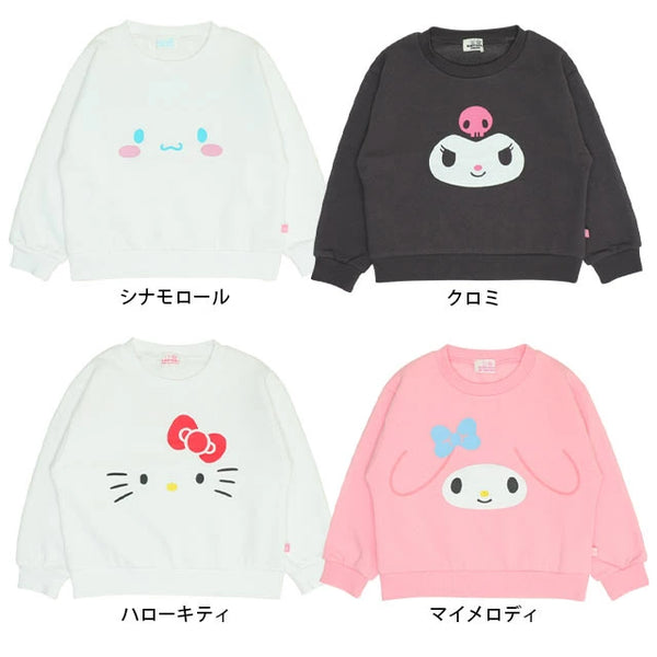 日本童裝 BDL x Sanrio 抓毛上衣 90-140cm 女童款 冬季 TOPS