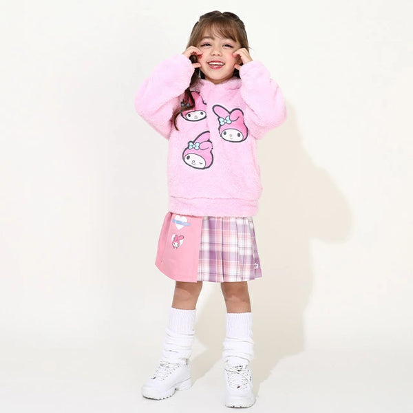 日本童裝 BDL x Sanrio 毛毛上衣 90-140cm 女童款 冬季 TOPS