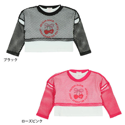 Japanese children's clothing BDL mesh top two-piece suit 90-140cm girls summer TOPS 