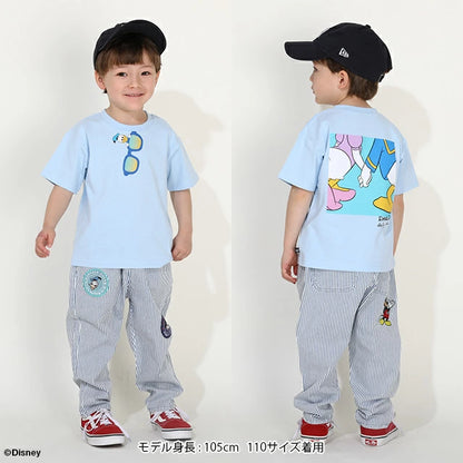 Japanese BDL x Disney parent-child short-sleeved tops (80-150cm) for boys and girls (summer TOPS) 