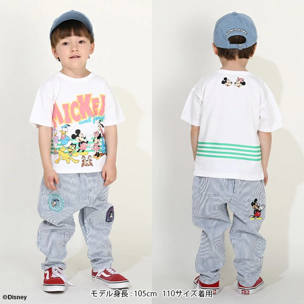 日本童裝 BDL x Disney 米奇&朋友短袖上衣 80-140cm 男童款/女童款  夏季 TOPS