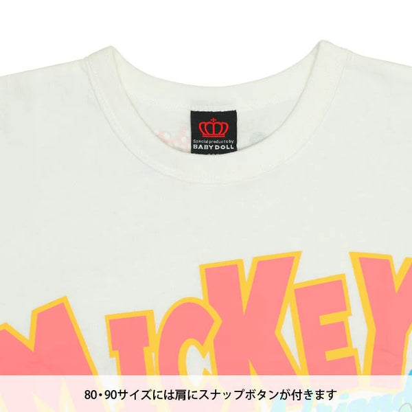 日本童裝 BDL x Disney 米奇&朋友短袖上衣 80-140cm 男童款/女童款  夏季 TOPS